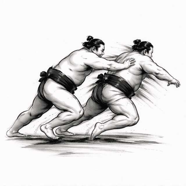 Illustration of okuridashi (送り出し)